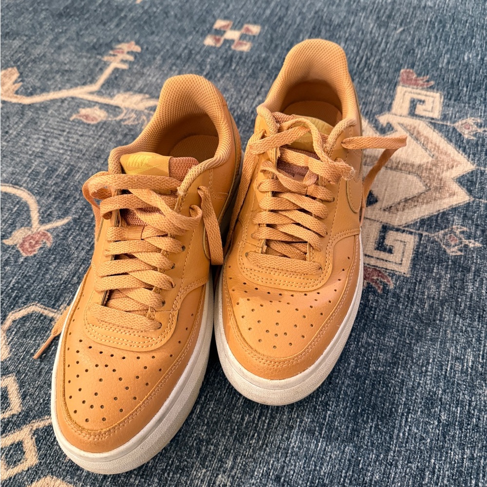 Nike Women’s Casual Low-Top Sneakers in Wheat